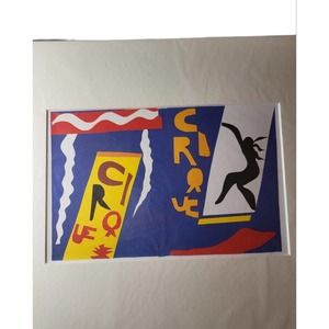 Henri Matisse lithograph from Jazz "Le Cirque"